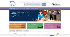 Desktop Screenshot of carehomesuperstore.com